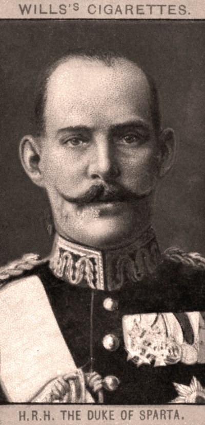 S.A.R. El Duque de Esparta, 1908 de WD and HO Wills
