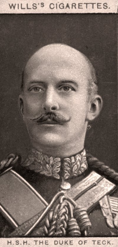 El Duque de Teck, 1908 de WD and HO Wills