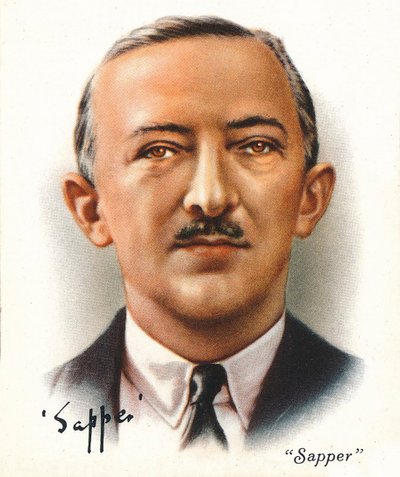 Sapper Lt-Col Cyril McNeile, 1937. Artistas: Desconocido, WD & HO Wills de WD and HO Wills