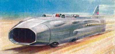 Thunderbolt Capitán G. E. T. Eyston, 1938 de WD and HO Wills