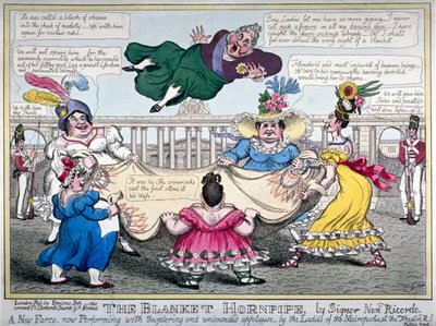 El Hornpipe de la manta, 1820 de WE