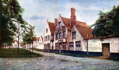 Beaterio del Viñedo, Brujas, Bélgica, c. 1924 de WH Smith
