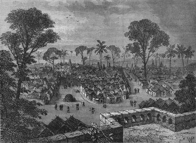Vista de Coomassie, c. 1880 de W.P.