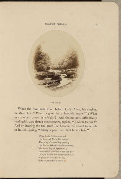 Priorato de Bolton; The Strid de W.R. Sedgfield