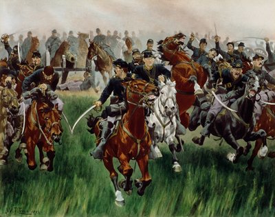 La caballería, 1895 de W.T. Trego