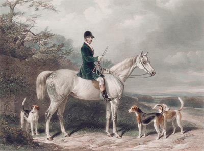 El Sr. William Long en Bertha, grabado por E. Hacker, 1849 de W. Barraud