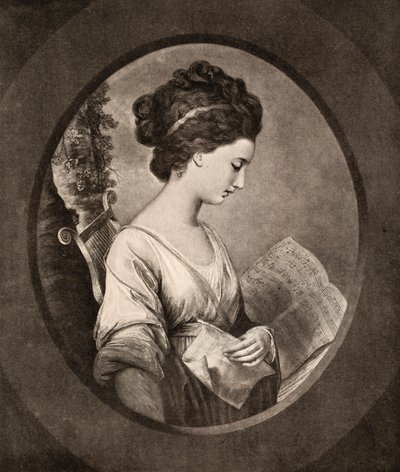Miss Stephenson, finales del siglo XVIII, 1912 de W. Dickinson