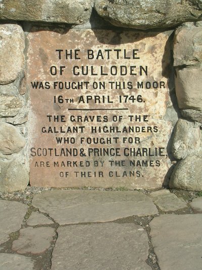 Memorial del campo de batalla de Culloden Moor, principios del siglo XXI (foto) de John Ward Dunsmore