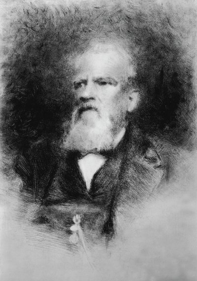 Retrato de Alberto Mazzucato (1813-1877), compositor italiano de John Ward Dunsmore
