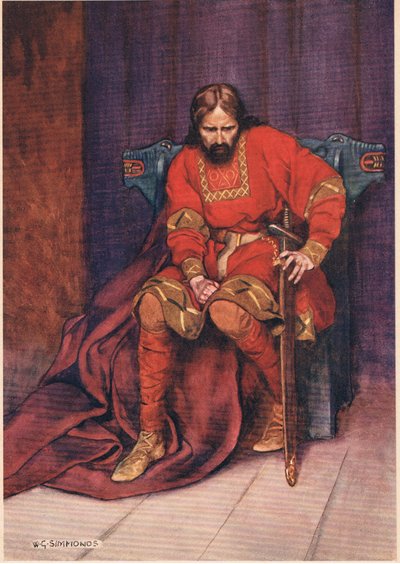 El Rey habla de matar a Hamlet, de 