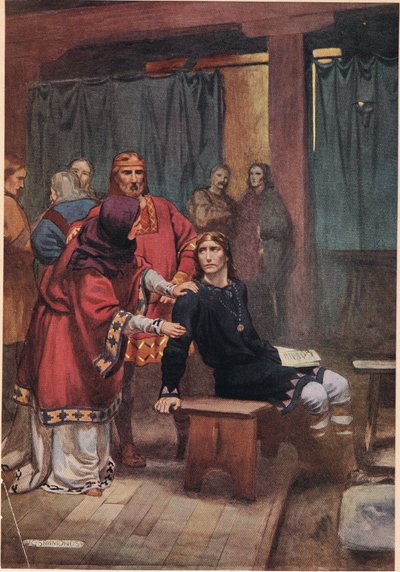 La Reina intenta consolar a Hamlet, de 