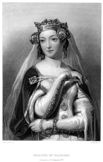 Felipa de Henao, Reina consorte de Eduardo III de W. H. Egleton