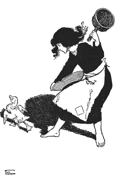 El patito feo fue despreciado por todos, c1930 de William Heath Robinson