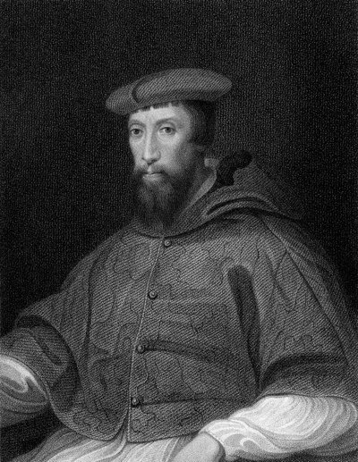 Cardenal Reginald Pole 1500-1558, Arzobispo de Canterbury, 1824 de W. Holl