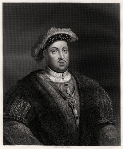 Enrique VIII, Rey de Inglaterra e Irlanda de W. Holl