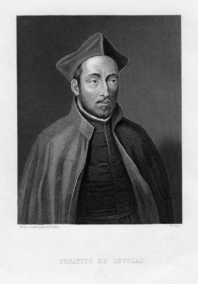 Ignacio de Loyola, Superior General de la Compañía de Jesús de W. Holl