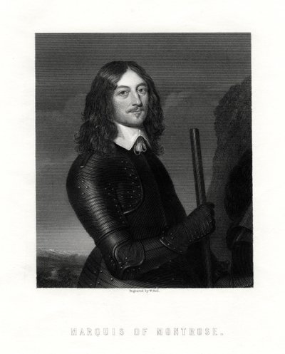 James Graham, 1er Marqués de Montrose, noble y soldado escocés, siglo XIX de W. Holl