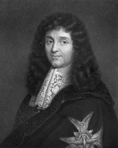 Jean-Baptiste Colbert, estadista francés del siglo XVII, 1836 de W. Holl