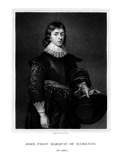 John Hamilton, primer marqués de Hamilton, 1825 de W. Holl