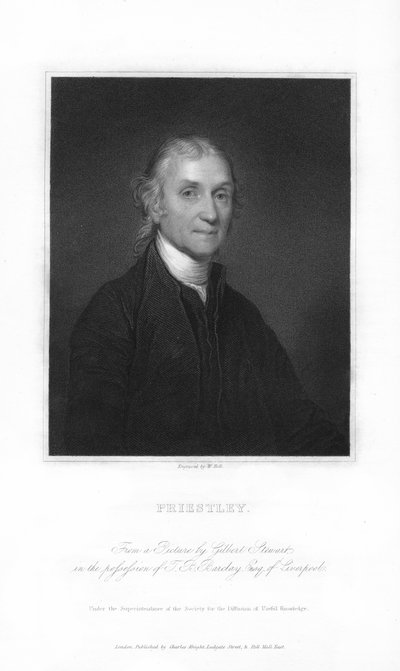 Joseph Priestley, químico inglés y ministro presbiteriano, 1836 de W. Holl