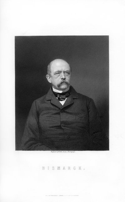 Otto von Bismarck, Duque de Lauenburg, estadista alemán, 1893 de W. Holl