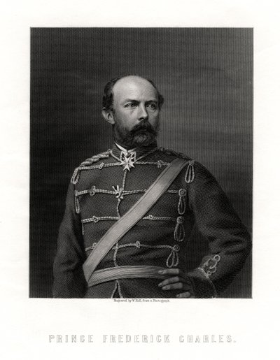 Príncipe Federico Carlos, siglo XIX de W. Holl