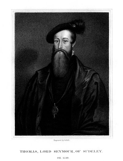 Thomas Seymour, Barón Seymour de Sudeley, hermano menor de Jane Seymour, 1825 de W. Holl