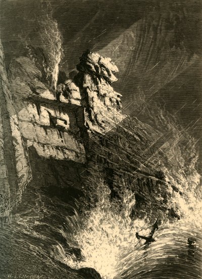 El cuerno que escupe en una tormenta de W. J. Linton