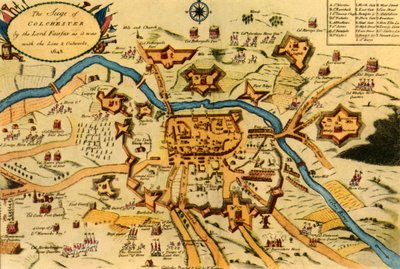 El Asedio de Colchester por las Fuerzas del Parlamento, 1648, 1944 de W Keymer