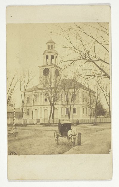 Sin título (exterior de la iglesia) de W. N. Hobbs