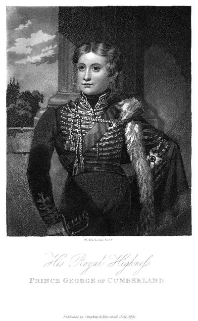 Príncipe Jorge de Cumberland, 1831 de W. Nicholas