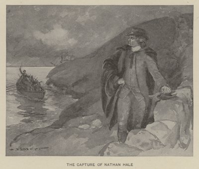 La captura de Nathan Hale de W. P. Snyder
