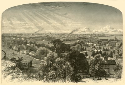 Boston, desde Mount Bowdoin de W. Roberts