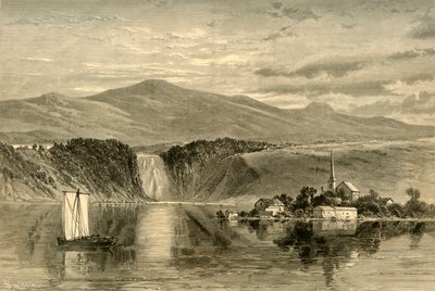 Cataratas de Montmorency, 1874 de W. Roberts