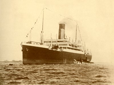 El Minnewaska Línea de Transporte Atlántico, 21,716 toneladas, c1930 de W. T Munns