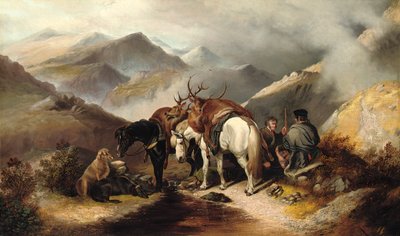 Acechando en las Tierras Altas, 1871 de W. W. Morris