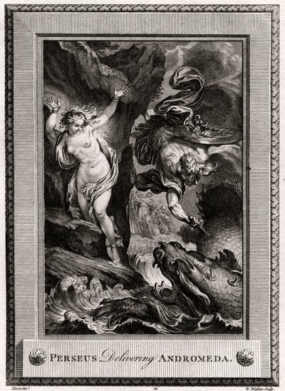 Perseo liberando a Andrómeda de W. Walker