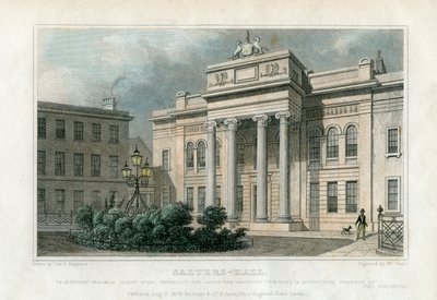 Salters Hall, Londres, 1828 de W. Wallis