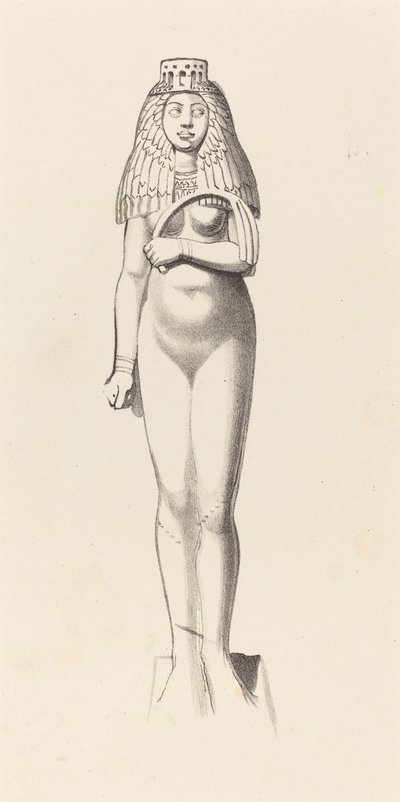 Figura de Bubaste o Isis de W. Walton after John Flaxman