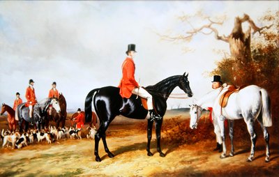 Encuentro de los sabuesos de Su Majestad de W. and Barraud H. Barraud