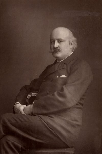 "(Charles) Hubert (Hastings) Parry (1848-1918) (tipo woodbury) de W. and D. (after) Downey