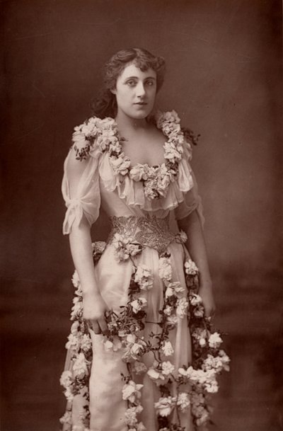 " Julia Neilson (1868-1957) Actriz inglesa.(woodburytype) de W. and D. (after) Downey