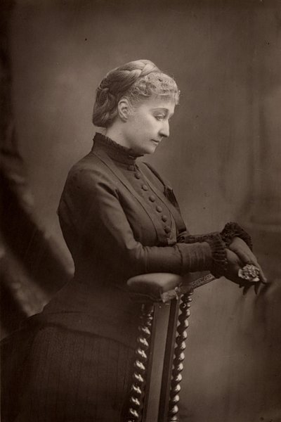 "La emperatriz Eugenia (1826-1920) viuda de Napoleón III de Francia. (woodburytype) de W. and D. (after) Downey