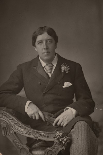 Retrato de Oscar Wilde de W. and D. Downey