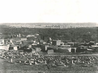 Panorama de la Ciudad desde Sulhieh, Damasco, Siria Otomana de W and S Ltd