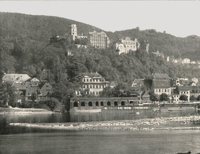 El Castillo, Heidelberg, Alemania, 1895 de W and S Ltd