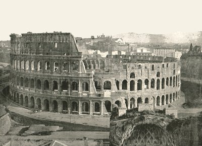 El Coliseo, Roma, Italia, 1895 de W and S Ltd