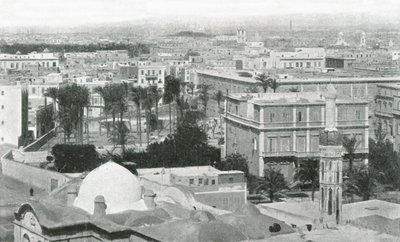 Vista de la ciudad de Alejandría, Egipto, 1895 de W and S Ltd