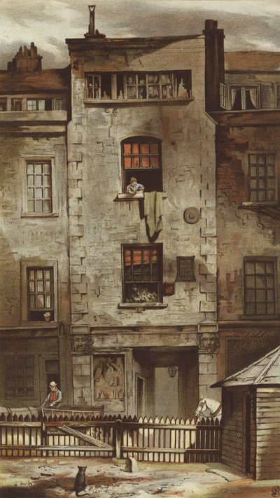 Casa de Dryden, Fetter Lane de Waldo Sargeant