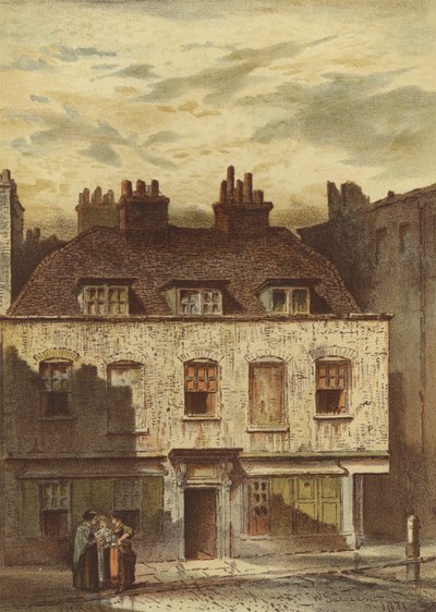 Casas antiguas, Dyott Street, Bloomsbury de Waldo Sargeant